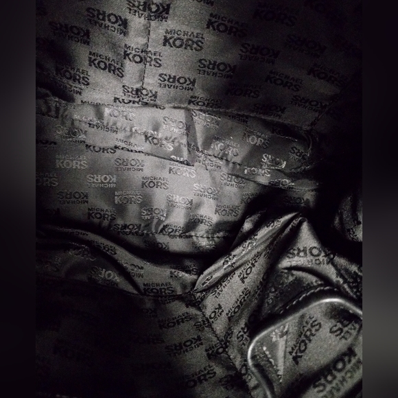 Michael Kors Black Leather Studded Hobo/Shoulder Bag with Dust Bag - Picture 15 of 16